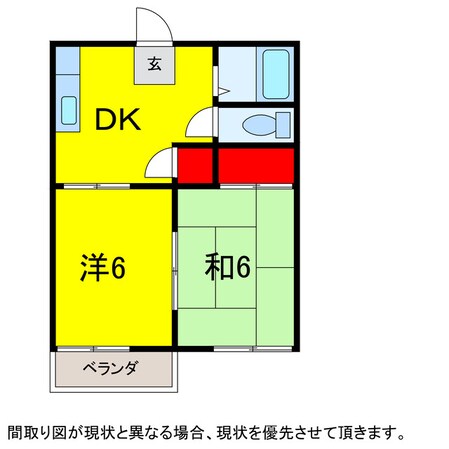 京成佐倉駅 徒歩8分 2階の物件間取画像